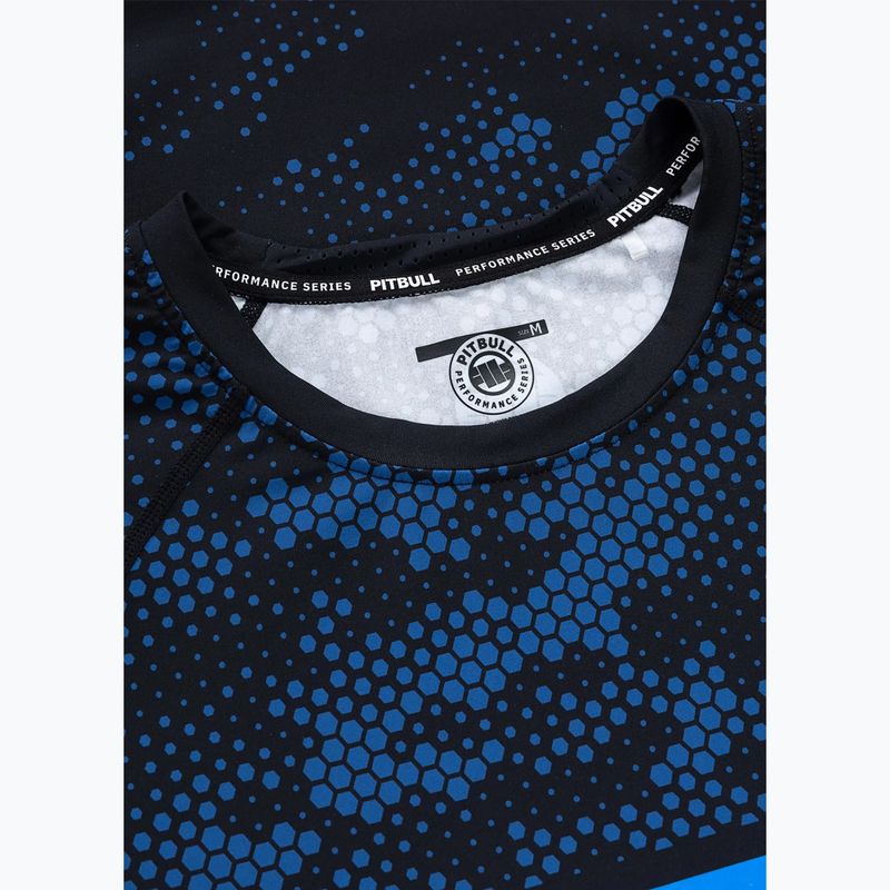 Men's rashguard Pitbull Hex Camo Hilltop Rashguard blue 5