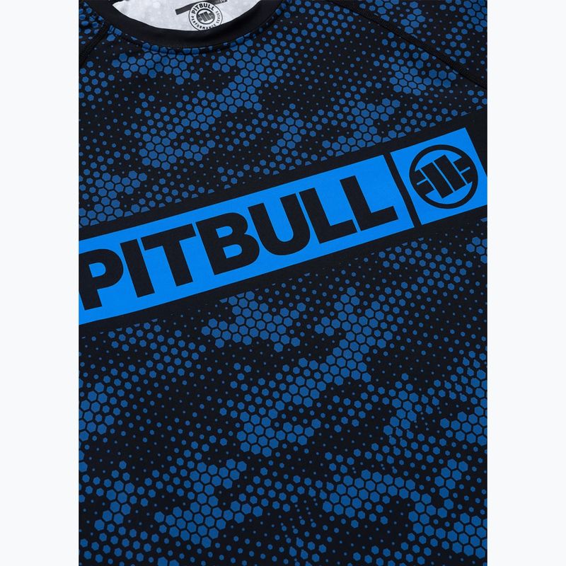 Men's rashguard Pitbull Hex Camo Hilltop Rashguard blue 6
