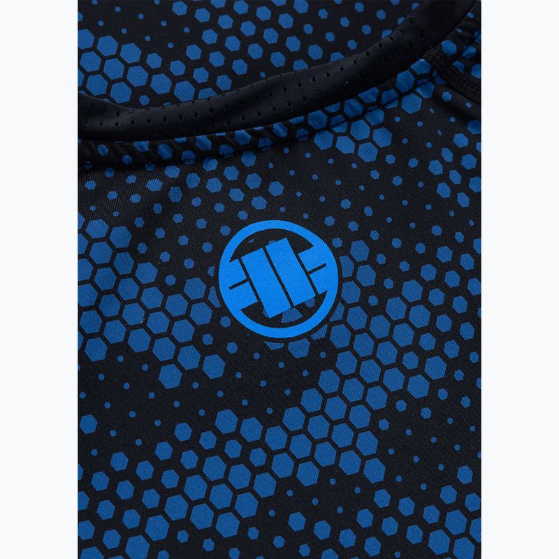 Men's rashguard Pitbull Hex Camo Hilltop Rashguard blue 7