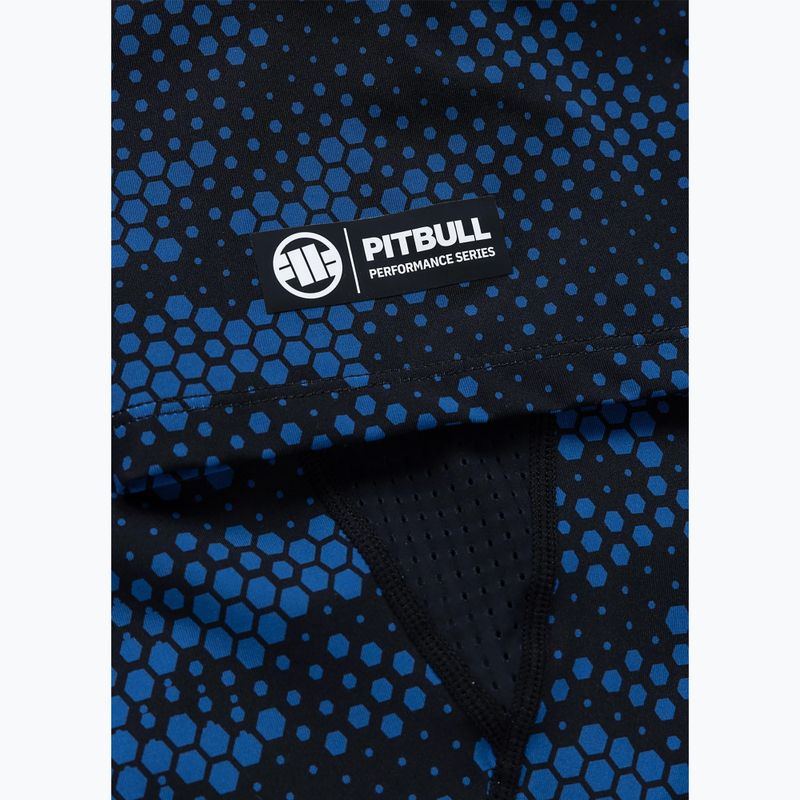 Men's rashguard Pitbull Hex Camo Hilltop Rashguard blue 8