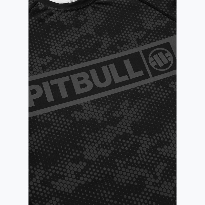 Men's rashguard Pitbull Hex Camo Hilltop Rashguard black 6