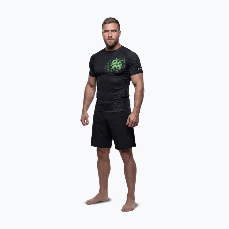 Men's rashguard Pitbull Ray Rashguard fluo green 2