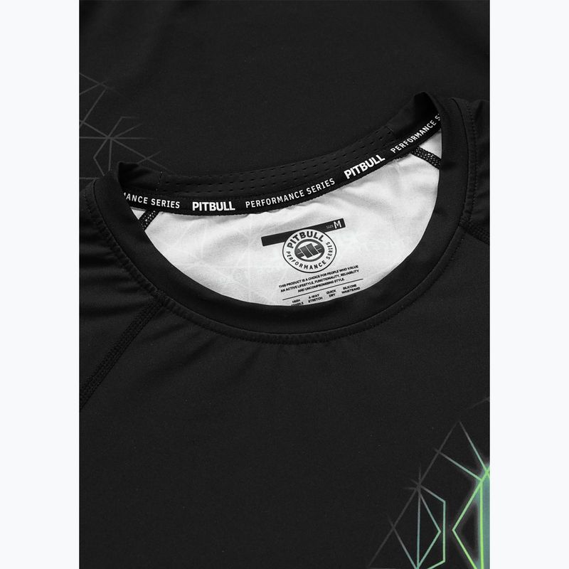 Men's rashguard Pitbull Ray Rashguard fluo green 5