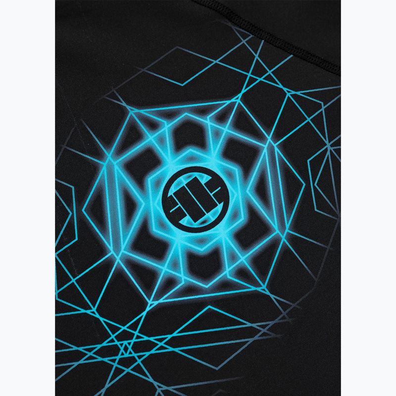 Men's long sleeve rashguard Pitbull Ray Rashguard sky blue 6