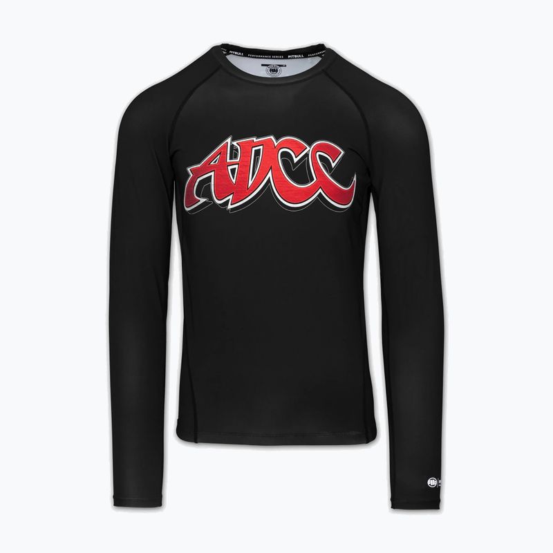 Men's long sleeve rashguard Pitbull ADCC Rashguard black 3