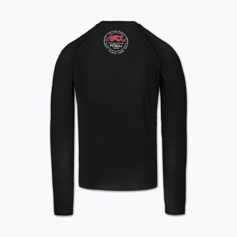 Men's long sleeve rashguard Pitbull ADCC Rashguard black 4