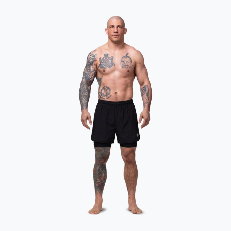 Pitbull Sport Mesh men's shorts black 2