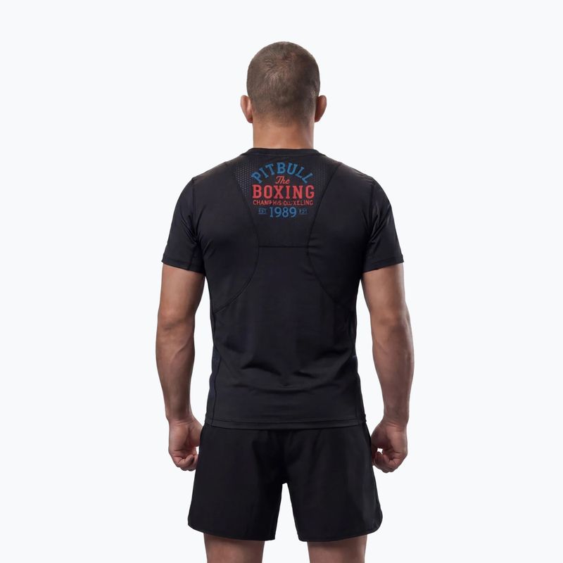 Men's T-shirt Pitbull Mesh Champion Bloodline black 4