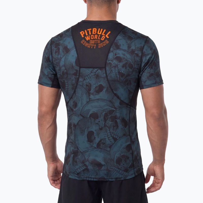 Men's T-shirt Pitbull Mesh Guardian Angel black 3