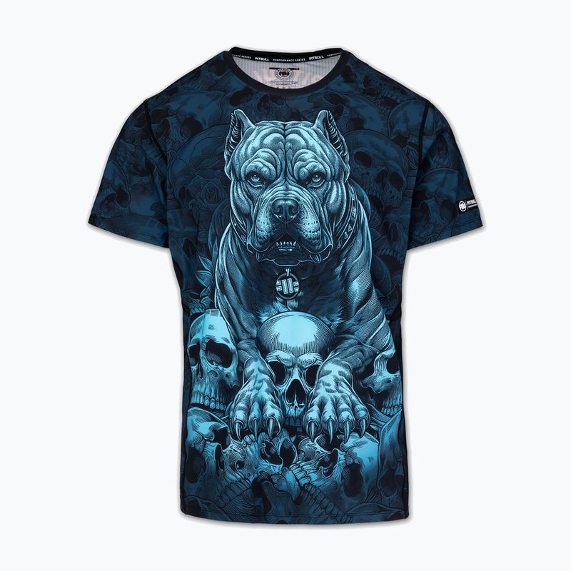 Men's T-shirt Pitbull Mesh Guardian Angel black 4