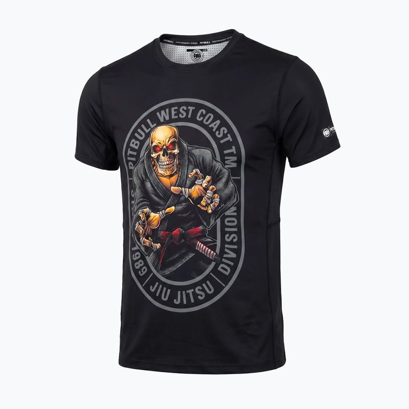 Men's T-shirt Pitbull Mesh Jiu Jitsu black 5