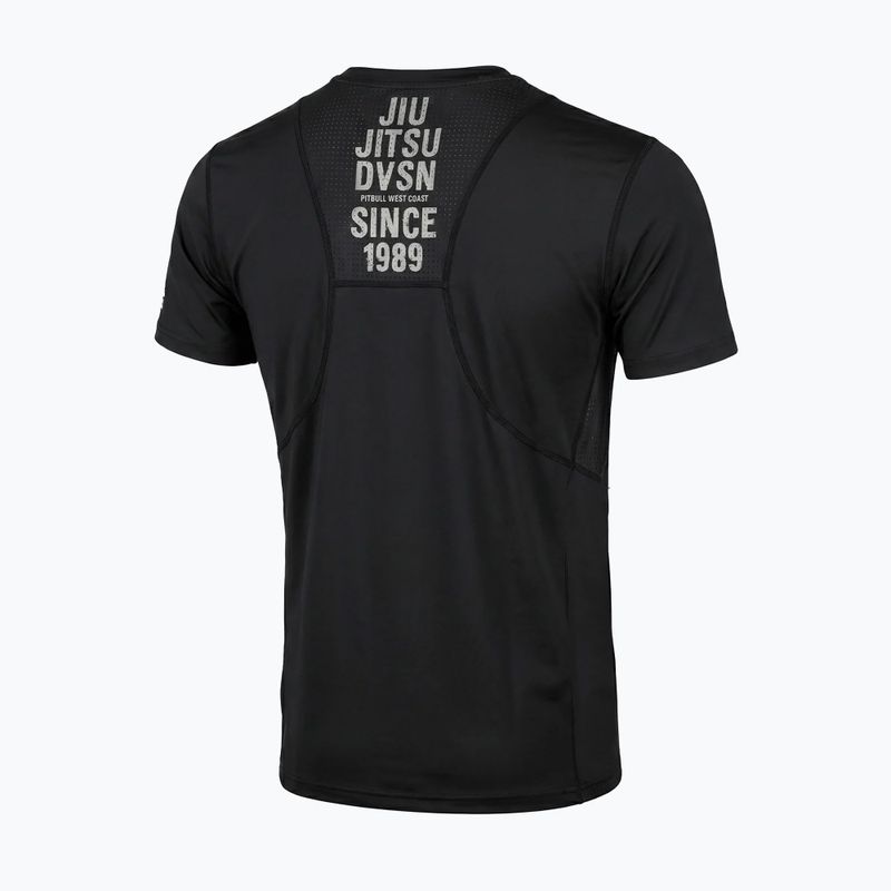 Men's T-shirt Pitbull Mesh Jiu Jitsu black 6
