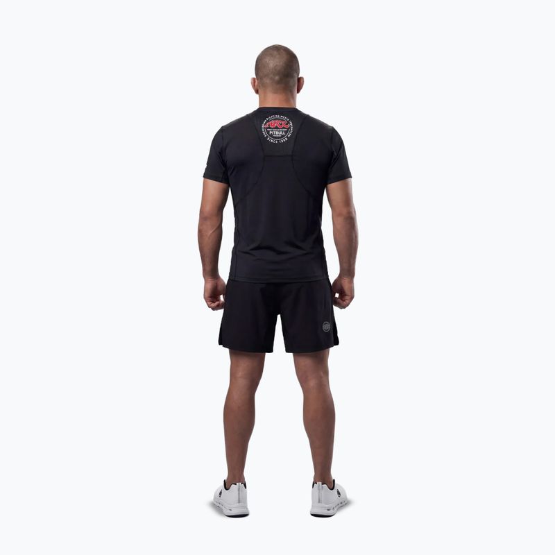 Men's T-shirt Pitbull Mesh ADCC black 3