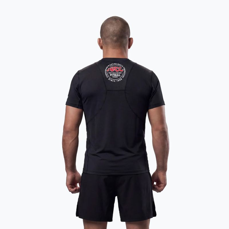 Men's T-shirt Pitbull Mesh ADCC black 4