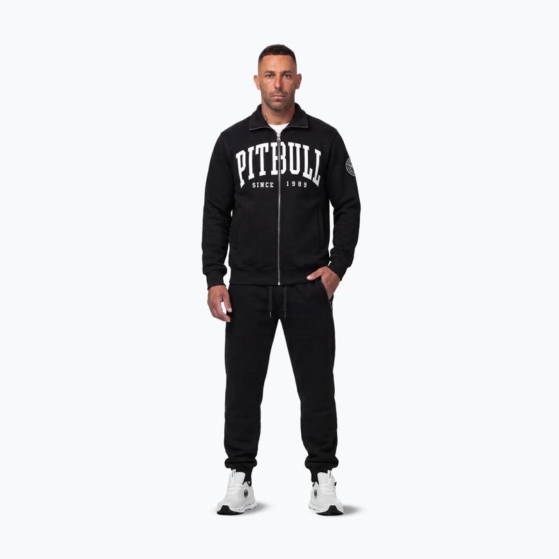 Men's sweatshirt Pitbull Norton Zipped black 2