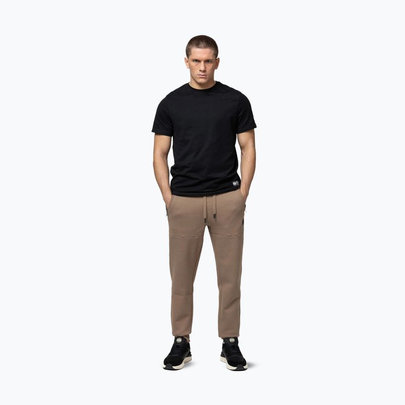 Men's trousers Pitbull Small Logo HD Track coyote brown 2