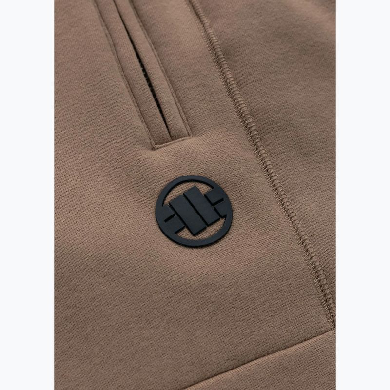 Men's trousers Pitbull Small Logo HD Track coyote brown 9