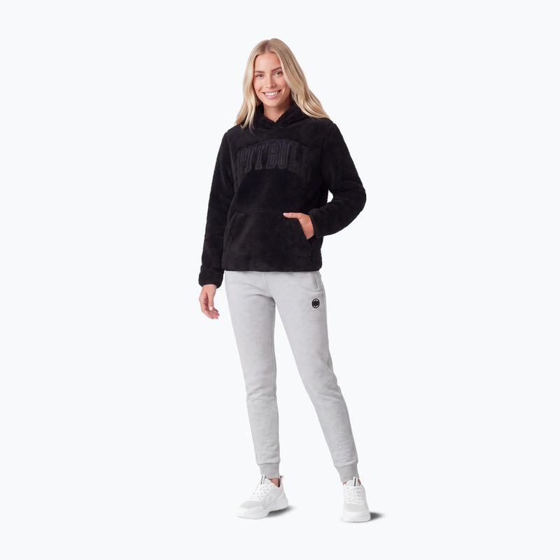 Women's sweatshirt Pitbull Aragona Norton Hooded black 2