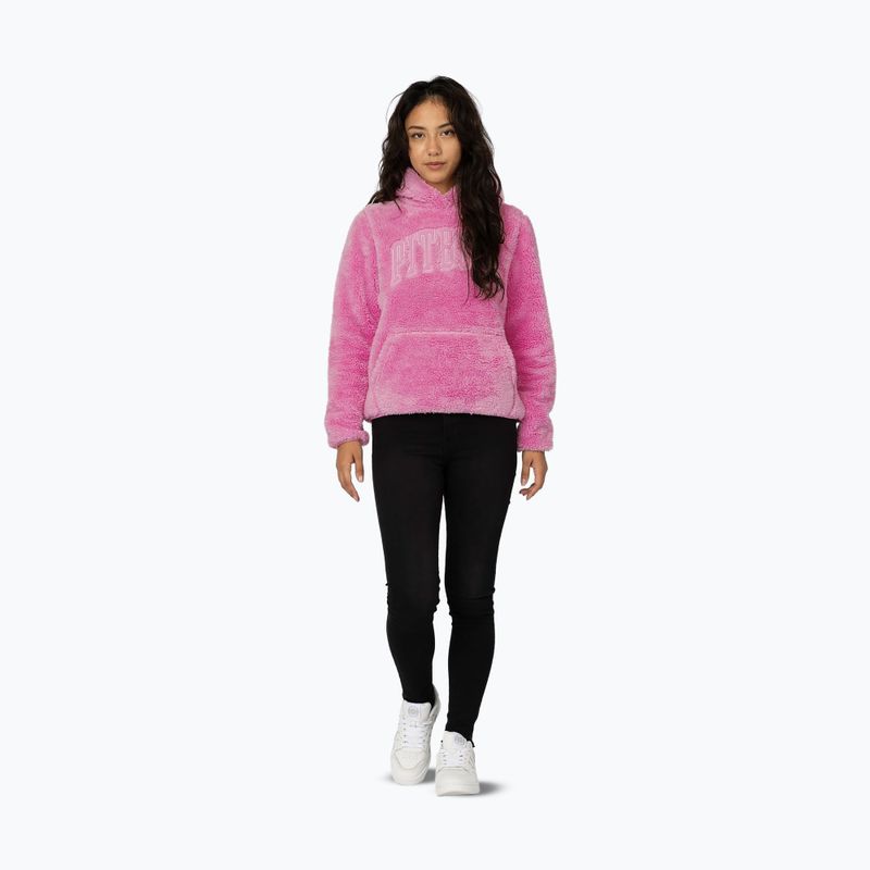 Women's sweatshirt Pitbull Aragona Norton Hooded dark chocolate 6
