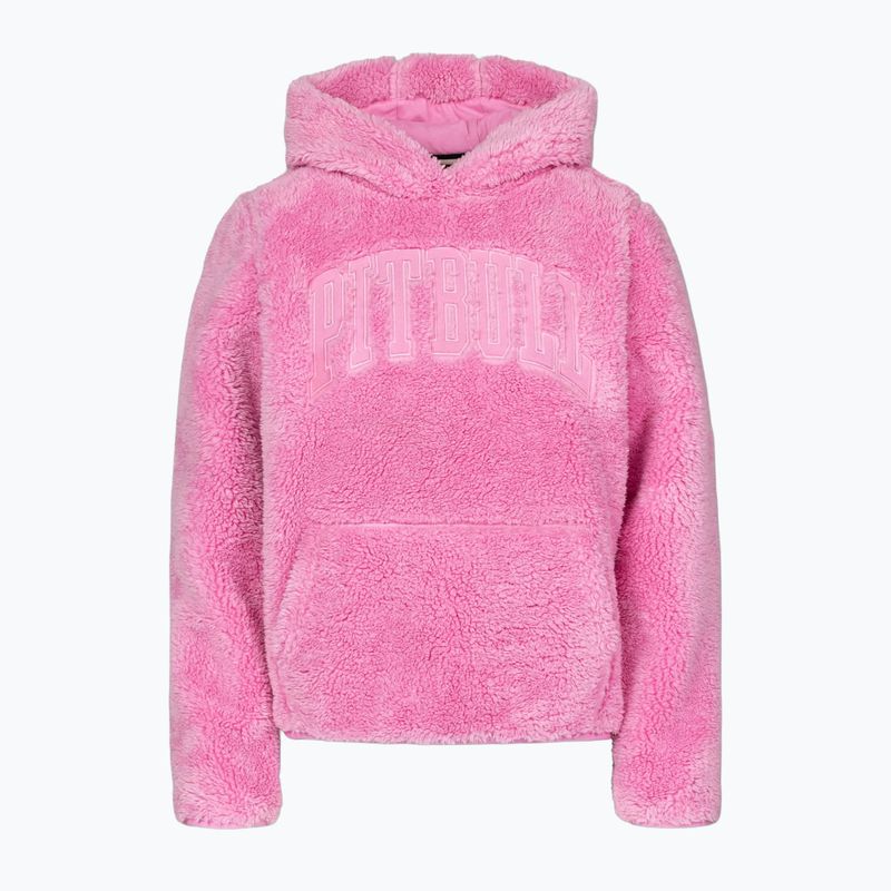 Women's sweatshirt Pitbull Aragona Norton Hooded dark chocolate 7
