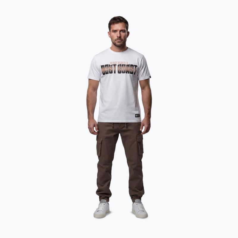 Men's T-shirt Pitbull Best Coast white 2
