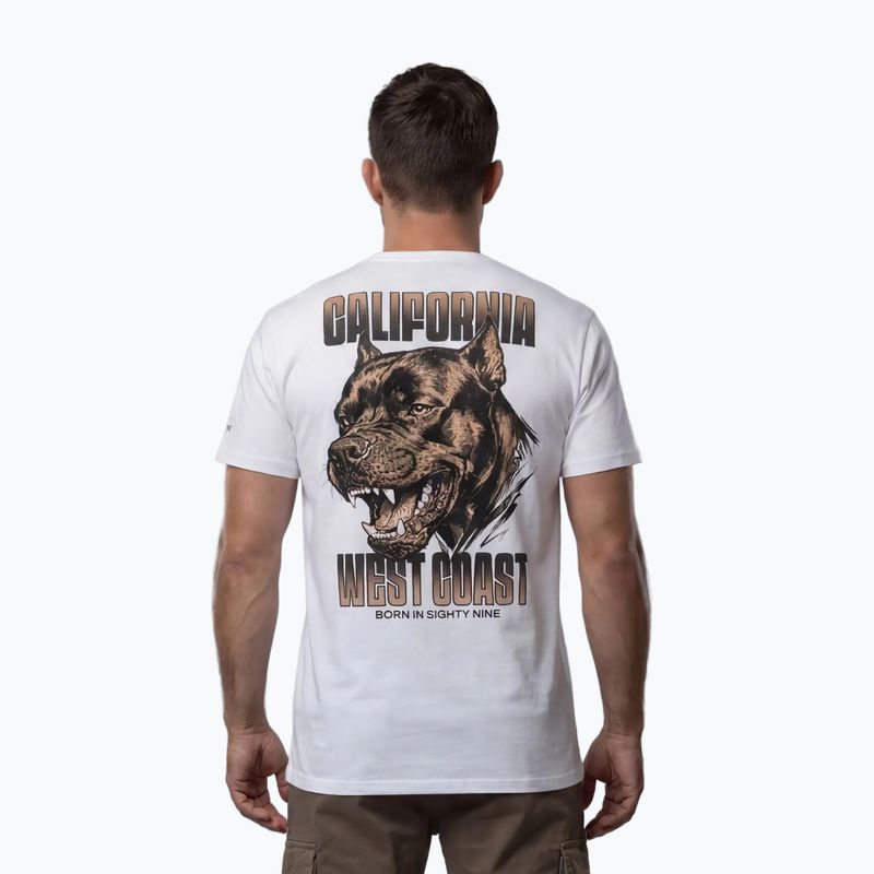 Men's T-shirt Pitbull Best Coast white 3