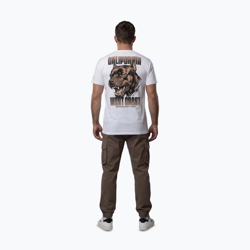 Men's T-shirt Pitbull Best Coast white 4