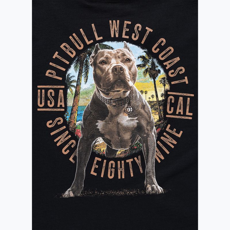 Women's T-shirt Pitbull Beach Girl black 10