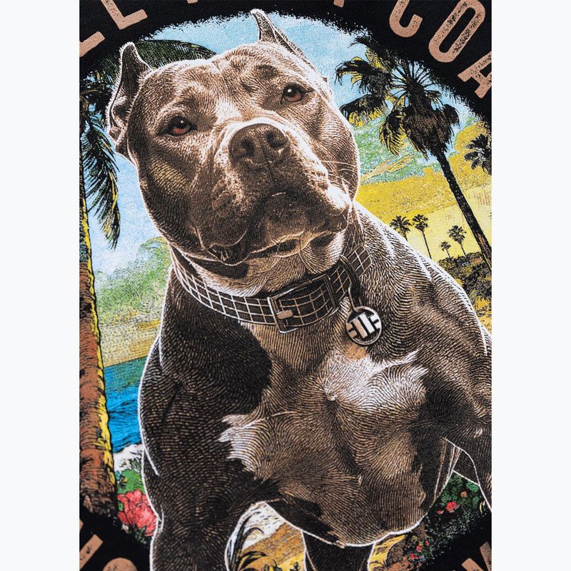 Women's T-shirt Pitbull Beach Girl black 11