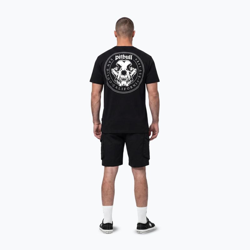 Men's T-shirt Pitbull O'Side Skull black 3