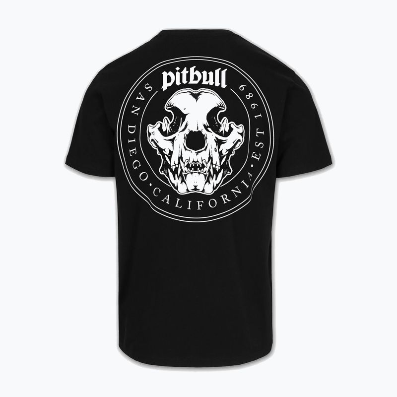 Men's T-shirt Pitbull O'Side Skull black 6