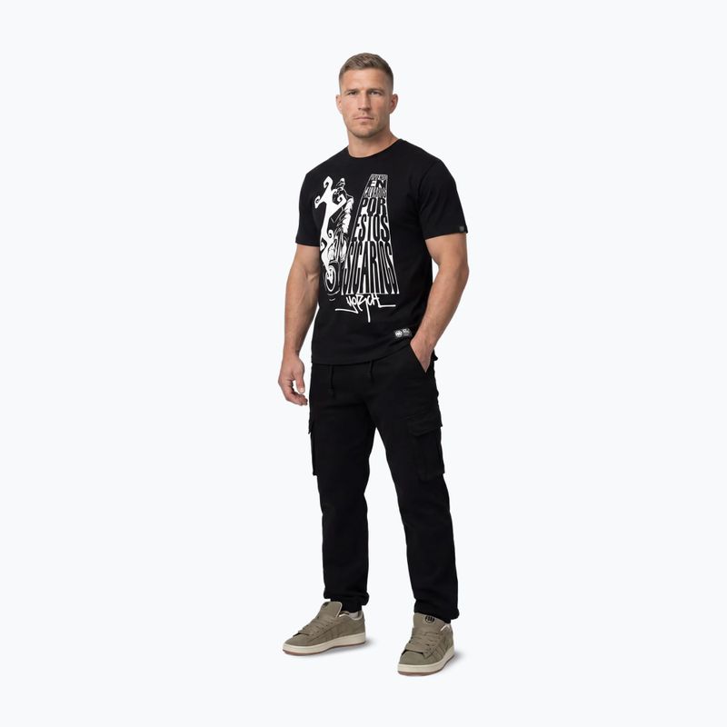 Men's T-shirt Pitbull Esqueleto black 2