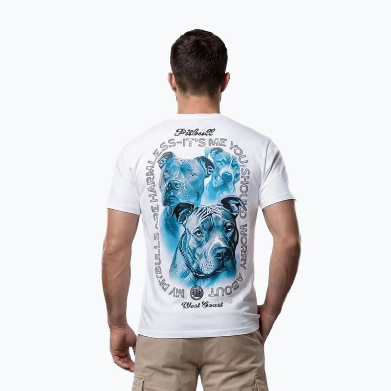 Men's T-shirt Pitbull Protector white 3