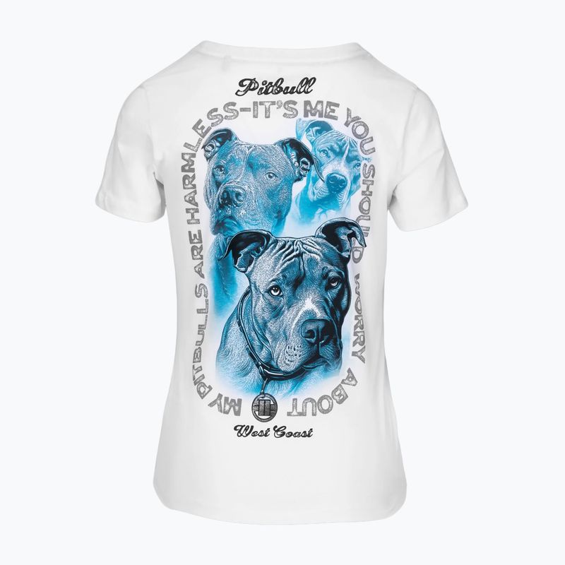 Women's T-shirt Pitbull Protector white 6