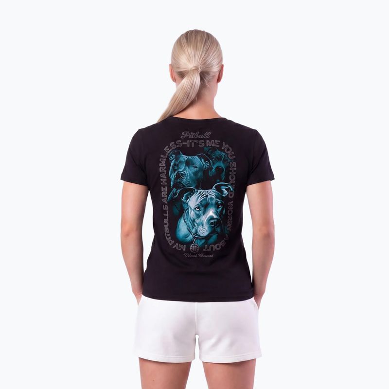 Women's T-shirt Pitbull Protector black 3