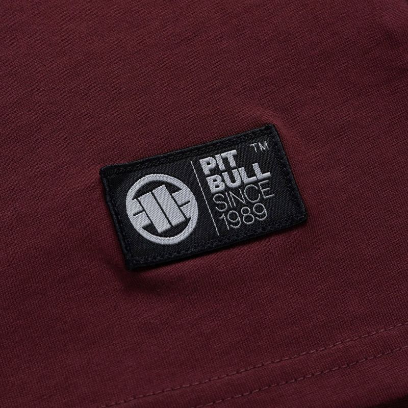 Men's T-shirt Pitbull Norton burgundy 8