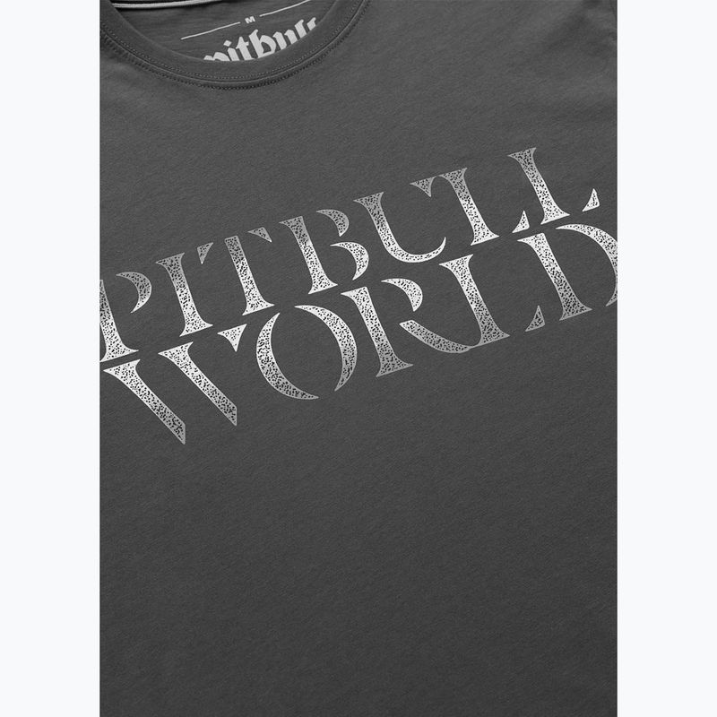 Men's T-shirt Pitbull World graphite 4
