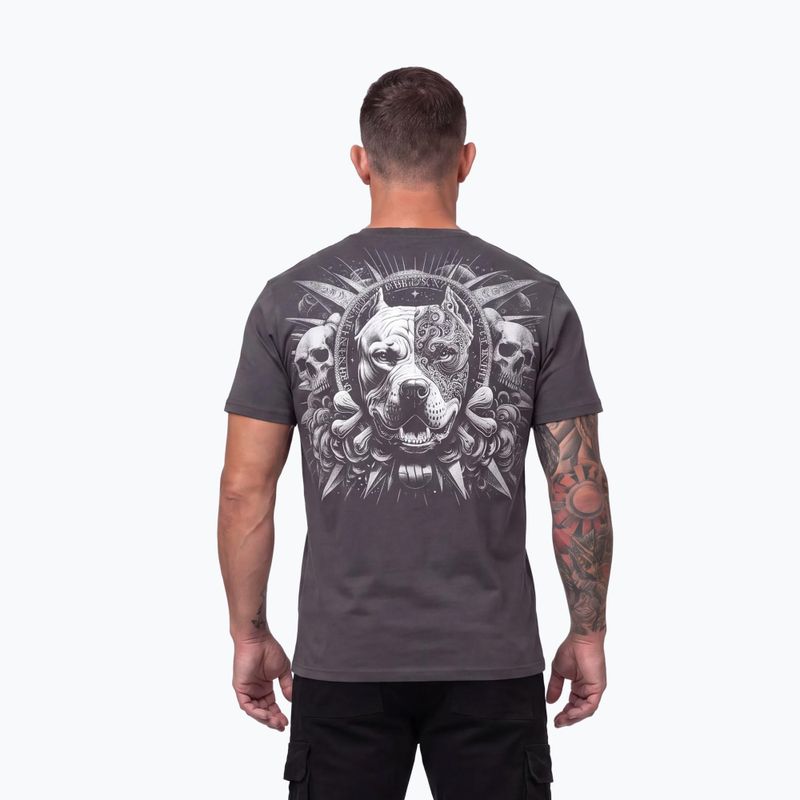 Men's T-shirt Pitbull World graphite 10