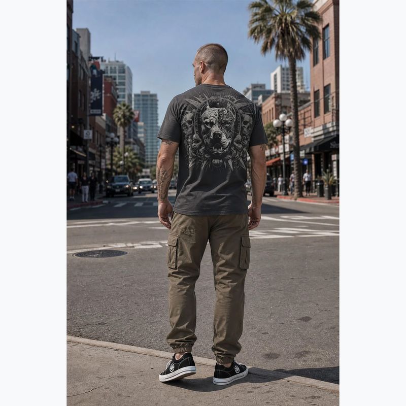 Men's T-shirt Pitbull World graphite 11