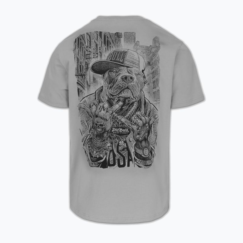 Men's T-shirt Pitbull Avenue grey 2