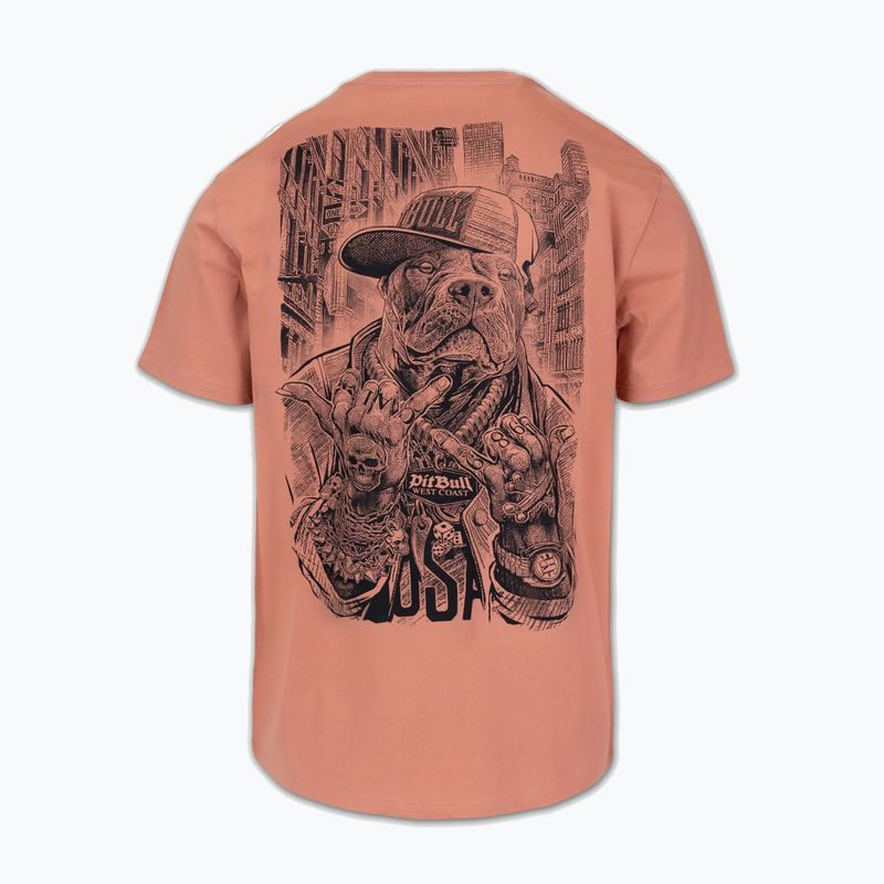 Men's T-shirt Pitbull Avenue pale salmon 2