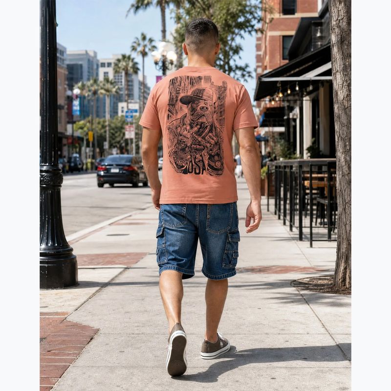 Men's T-shirt Pitbull Avenue pale salmon 9