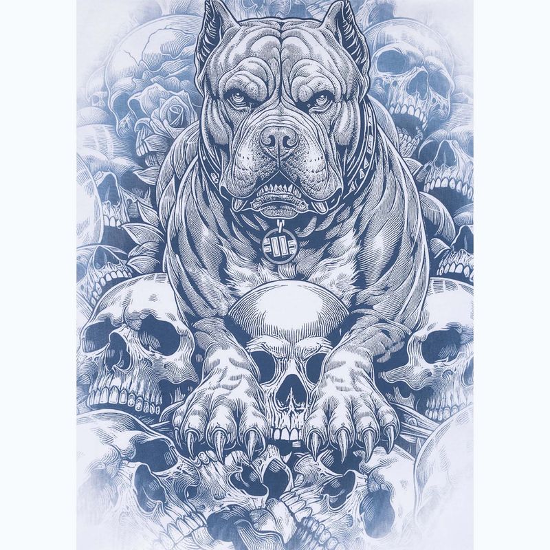 Men's T-shirt Pitbull Guardian Angel white 5