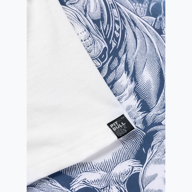 Men's T-shirt Pitbull Guardian Angel white 7