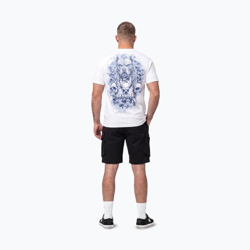 Men's T-shirt Pitbull Guardian Angel white 10