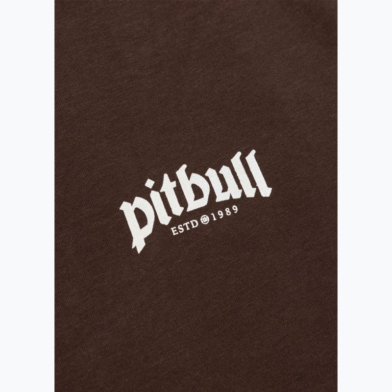 Men's T-shirt Pitbull O'Side Small chocolate 4