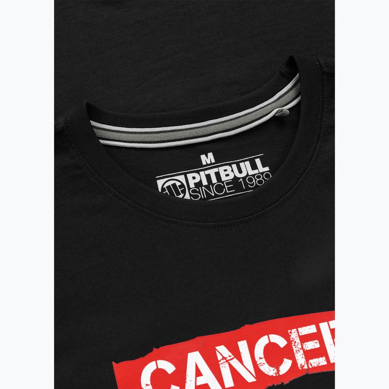 Men's T-shirt Pitbull Cancer Fighters black 3