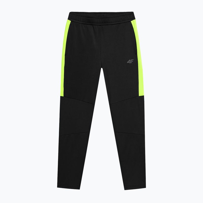 Children's sweatpants 4F black HJZ22-JSPMTR001 2