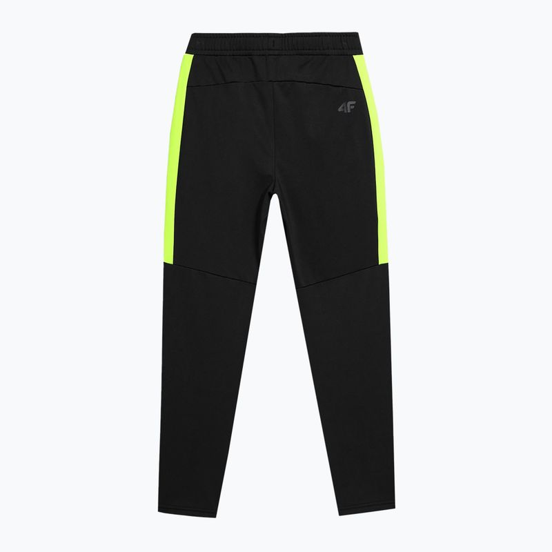 Children's sweatpants 4F black HJZ22-JSPMTR001 3