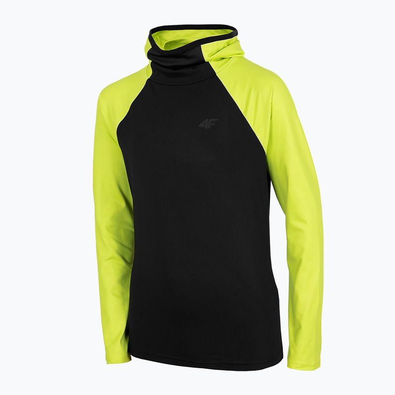 Children's thermal T-shirt 4F yellow HJZ22-JBIMD001 2